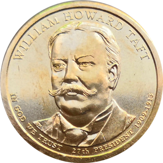 США 1 доллар 2013 Уильям Тафт 27-й президент