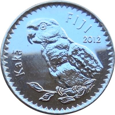 Монета Фиджи 20 центов 2012 г