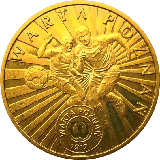 Монета Польши 2 злотых Варта Познань 2013 год