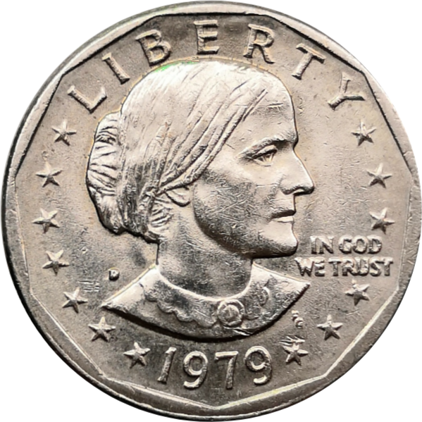 Монета США 1 доллар 1979 год Сьюзан Энтони