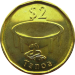 Монета Фиджи 2 доллара 2012 год