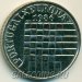 Монета Португалии 25 эскудо 1986 год Вступление в зону свободной торговли Европы