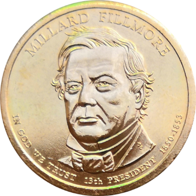 США 1 доллар 2010 Миллард Филлмор 13-й президент
