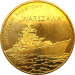 Монета Польши 2 злотых Польша Ракетный эсминец "Варшава" 2013 год
