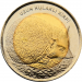 Монета Турции 1 лира 2014 год Ёж