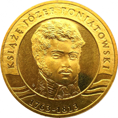 Монета Польши 2 злотых Юзеф Понятовский 2013 год
