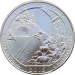 США 25 центов 2015 28-й парк Северная Каролина Блю-Ридж