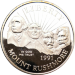Монета США 50 центов 1991 год