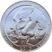 США 25 центов 2013 20-й парк Южная Дакота Мемориал Маунт-Рашмор