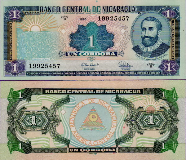 Никарагуа 1 кордоба 1995