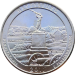 Монета США 25 центов 2011 г 6-й парк Пенсильвания Национальный парк Геттисберг