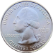 Монета США 25 центов 2010 год 5-й парк Орегон Национальный лес Маунт Худ
