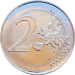 Монета Франции 2 евро 2020 год Генерал Шарль де Голль