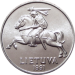Монета Литвы 5 центов 1991 год