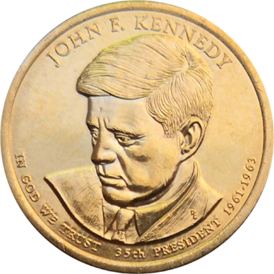 США 1 доллар 2015 Джон Кеннеди 35-й президент