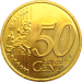 Монета Литвы 50 евроцентов 2015 год