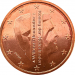 Монета Нидерландов 2 евроцента 2014 год