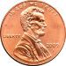 Монета США 1 цент 2009 г Линкольн детство