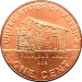 Монета США 1 цент 2009 г Линкольн детство