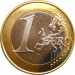 Монета Нидерландов 1 евро 2014 год