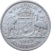 Монета Австралии флорин 1947 год