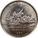 Монета США 25 центов 1999 г 3-й штат Нью-Джерси