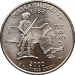 Монета США 25 центов 2000 год 6-й штат Массачусетс