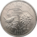 Монета США 25 центов 2000 год 8-й штат Южная Каролина