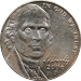 Монета 5 центов США 2006 год Усадьба Монтичелло