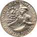 Монета 25 центов США 1976 г 200 лет независимости Америке Барабанщик