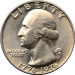Монета 25 центов США 1976 г 200 лет независимости Америке Барабанщик