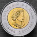 Монета Канады 2 доллара 2016 75-я годовщина битвы за Атлантику