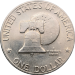 Монета США 1 доллар 1976 год 200 лет независимости Америки Колокол