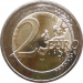Монета Литвы 2 евро Биосферный заповедник Жувинтас 2021 год