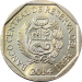 Монета Перу 1 соль 2014 год