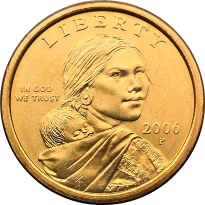 США 1 доллар 2006 Сакагавея