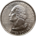 Монета 25 центов 2002 г 18 -й штат Луизиана