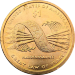 США 1 доллар 2010 Сакагавея стрелы и пояс Гайавата