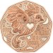Монета Австрии 5 евро 2022 Птица счастья