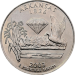 США 25 центов 2003 25-й штат Арканзас