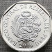 Монета Перу 1 соль 2019 год Титикакский свистун (лягушка)