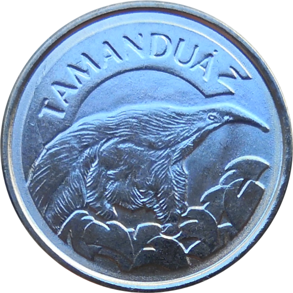 Монета Бразилии 10 крузейро реал 1994 год