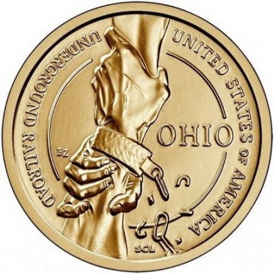 Монета США 1 доллар 2023 Инновация №18 Огайо