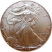 Монета США 1 доллар Шагающая Свобода 2014 год Серебро