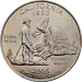 США 25 центов 2005 31-й штат Калифорния