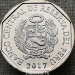 Монета Перу 1 соль 2017 год Андский кондор