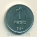 Монета Аргентины 1 песо 1984 год