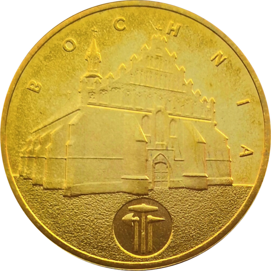 Монета Польши 2 злотых Бохня 2006 год