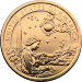 Монета 1 доллар 2019 Американские индейцы в космической программе