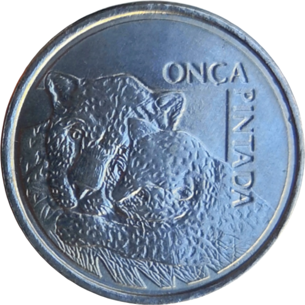 Монета Бразилии 50 крузейро реал 1993 г